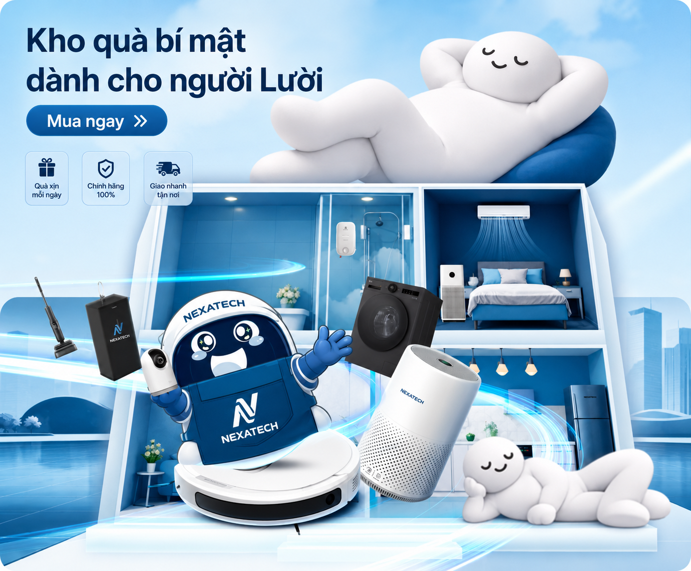 Kho quà bí mật dành cho người Lười